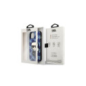 Karl Lagerfeld KLHCP13MPMNIKBL iPhone 13 6.1" hardcase blue/blue Monogram Ikonik Patch Karl Lagerfeld KLHCP13MPMNIKBL iPhone 13 6.1" hardcase blue/blue Monogram Ikonik Patch