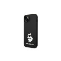 Karl Lagerfeld KLHMP14MSNCHBCK iPhone 14 Plus 6.7" hardcase black/black Silicone Choupette MagSafe