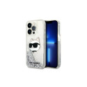 Karl Lagerfeld KLHCP14XLNHCS iPhone 14 Pro Max 6.7" silver/silver hardcase Glitter Choupette Head Karl Lagerfeld KLHCP14XLNHCS iPhone 14 Pro Max 6.7" silver/silver hardcase Glitter Choupette Head