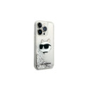 Karl Lagerfeld KLHCP14XLNHCS iPhone 14 Pro Max 6.7" silver/silver hardcase Glitter Choupette Head Karl Lagerfeld KLHCP14XLNHCS iPhone 14 Pro Max 6.7" silver/silver hardcase Glitter Choupette Head
