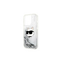 Karl Lagerfeld KLHCP14XLNHCS iPhone 14 Pro Max 6.7" silver/silver hardcase Glitter Choupette Head Karl Lagerfeld KLHCP14XLNHCS iPhone 14 Pro Max 6.7" silver/silver hardcase Glitter Choupette Head