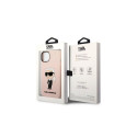 Karl Lagerfeld KLHMP14MSNIKBCP iPhone 14 Plus 6.7" hardcase pink/pink Silicone Ikonik Magsafe Karl Lagerfeld KLHMP14MSNIKBCP iPhone 14 Plus 6.7" hardcase pink/pink Silicone Ikonik Magsafe
