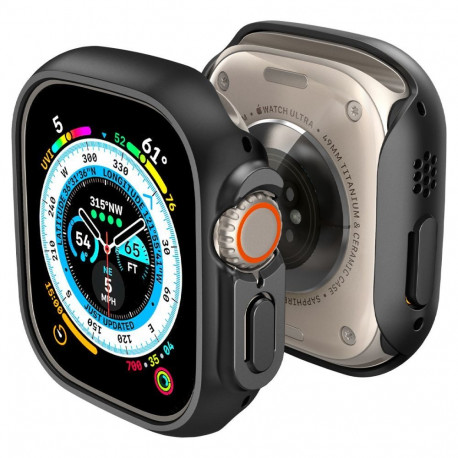 Spigen Thin Fit Case for Apple Watch Ultra (49mm) - Black