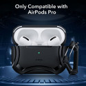 ESR kaitseümbris Cyber ​​Armor Halolock Case MagSafe Apple AirPods Pro 1/2, must