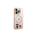 Karl Lagerfeld KLHMP14XHKCP iPhone 14 Pro Max 6.7 "hardcase pink / pink Karl & Choupette Al Karl Lagerfeld KLHMP14XHKCP iPhone 14 Pro Max 6.7 "hardcase pink / pink Karl & Choupette Al