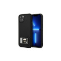Karl Lagerfeld KLHCP13M3DKPK iPhone 13 6,1" czarny/black hardcase Ikonik Patch