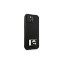 Karl Lagerfeld KLHCP13S3DKPK iPhone 13 mini 5,4 "black / black hardcase Ikonik Patch