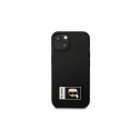 Karl Lagerfeld KLHCP13M3DKPK iPhone 13 6,1" czarny/black hardcase Ikonik Patch