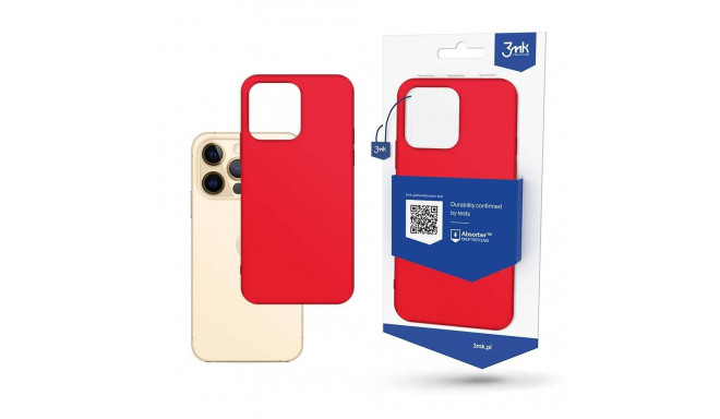 Case for iPhone 13 Pro from the 3mk Matt Case series - red