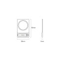 Baseus folding stand with magnetic holder white (LUXZ010002)