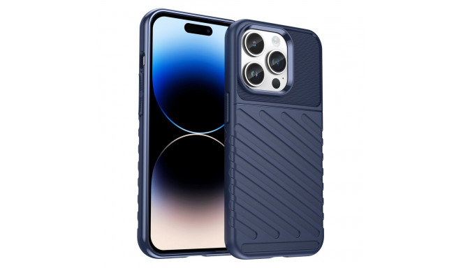 Thunder Case iPhone 14 Pro Max blue armored case