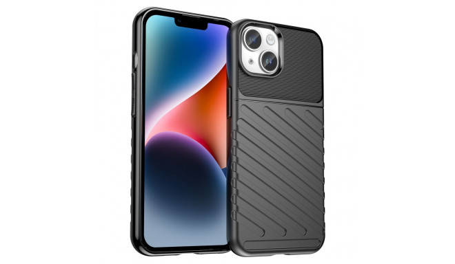 Thunder Case iPhone 14 Plus armored case black