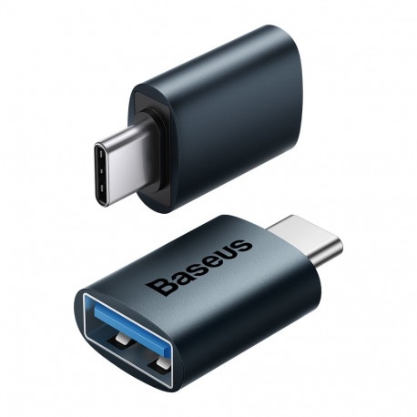 Baseus adapter USB-C - USB-A 3.2 Gen 1 Ingenuity Series, sinine (ZJJQ000003)