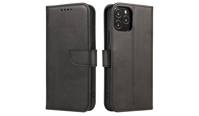 Magnet Case elegant case cover cover with a flap and stand function OnePlus Nord N20 5G black