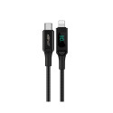 Acefast cable MFI USB Type C - Lightning 1.2m, 30W, 3A black (C6-01 Black)