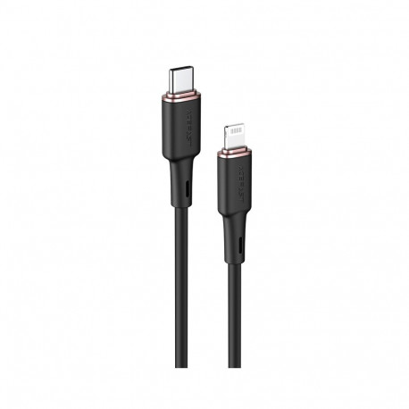 Acefast cable MFI USB Type C - Lightning 1.2m, 30W, 3A black (C2-01 black)