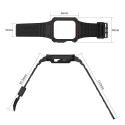 Protect Strap Band for Apple Watch 42/44/45mm Armored Case Strap - Transparent