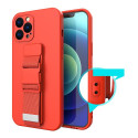 Hurtel kaitseümbris Rope Apple iPhone 12 mini, punane