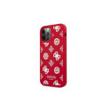 Guess GUHCP12LLSPEWRE iPhone 12 Pro Max 6.7" red/red hard case Peony Collection