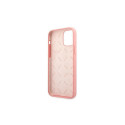 Guess GUHCP12LLSPEWPI iPhone 12 Pro Max 6.7" pink/pink hard case Peony Collection