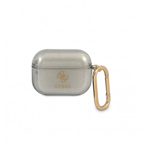Guess GUAPUCG4GK AirPods Pro cover black/black Glitter Collection