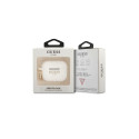 Guess GUAPSGGEH AirPods Pro cover white/white Silicone Glitter