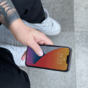 Wozinsky Super Durable Full Glue Tempered Glass Full Coverage with Frame Case Friendly iPhone 16e / 