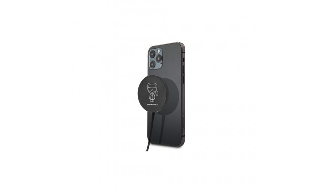 Karl Lagerfeld 15W Wireless Charger with MagSafe - Black