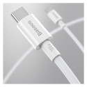 Baseus CATYS-C02 USB-C - USB-C PD QC FCP cable 100W 5A 2m - white