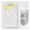 Baseus CATYS-C02 USB-C - USB-C PD QC FCP cable 100W 5A 2m - white