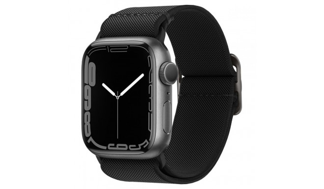 Spigen Fit Lite Strap for Apple Watch 4/5/6/7/8/9/SE/Ultra (42/44/45/49 mm) - Black