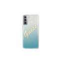 Guess GUHCS21MPCUGLSBL S21+ G996 blue/blue hardcase Glitter Gradient Script