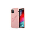 Guess GUHCP12LLSVSPI iPhone 12 Pro Max 6.7" pink/pink hardcase Script Vintage