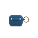 Guess GUACAPSILGLBL AirPods Pro cover blue/blue Silicone Glitter