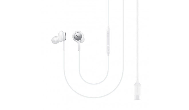 Samsung AKG wired in-ear headphones USB-C white (EO-IC100BWEGEU)