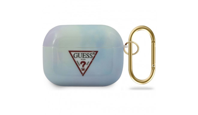 Guess GUACAPTPUMCGC02 AirPods Pro cover blue/blue Tie & Dye Collection