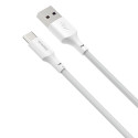 Baseus 2x USB-A - USB Type C cable fast charging Quick Charge 40 W 5 A 1.5 m - white (TZCATZJ-02)