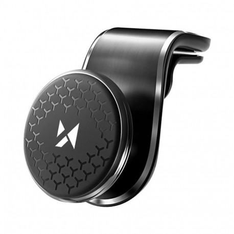 Wozinsky telefonihoidik autosse Magnetic Car Grille Mount 360, must (WMH-03)