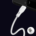 Dudao USB / Lightning 3A 1m white cable (L2L 1m white)