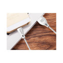 Dudao cable micro USB cable 2.4A 2m white (L4M 2m white)