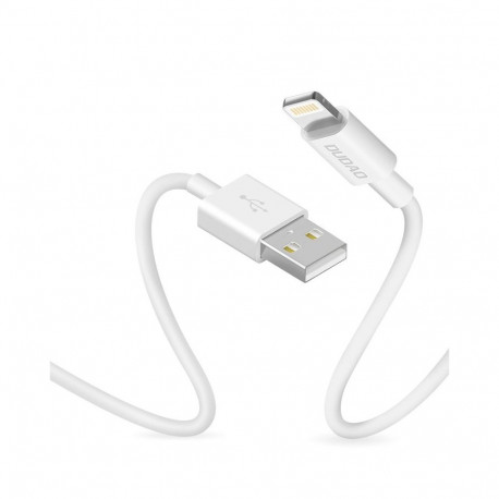 Dudao cable USB / Lightning 3A 1m white (L1L white)