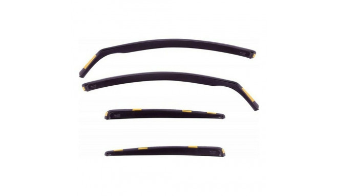 Wind deflector HEKO 26130 5D Frontal 4 pcs Rear