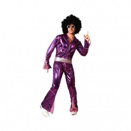 Costume for Adults Fuchsia Disco