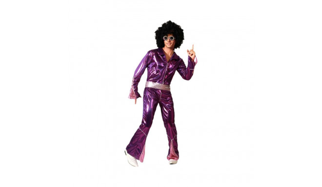 Costume for Adults Fuchsia Disco