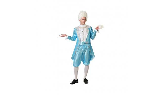 Costume for Adults Blue Male Courtesan