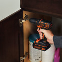 Black & Decker BDCDC18K-QW bor Sort, O