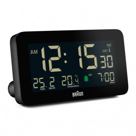 Wireless Digital Alarm Clock Braun BC10B-DCF