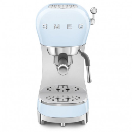 Smeg ECF02PBEU coffee machine pastel blue