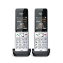 Gigaset COMFORT 500HX duo analoog/DECT telefon numbrinäiduga must, hõbedane Gigaset COMFORT 500HX duo analoog/DECT telefon numbrinäiduga must, hõbedane