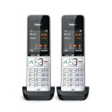 Gigaset COMFORT 500HX duo analoog/DECT telefon numbrinäiduga must, hõbedane Gigaset COMFORT 500HX duo analoog/DECT telefon numbrinäiduga must, hõbedane